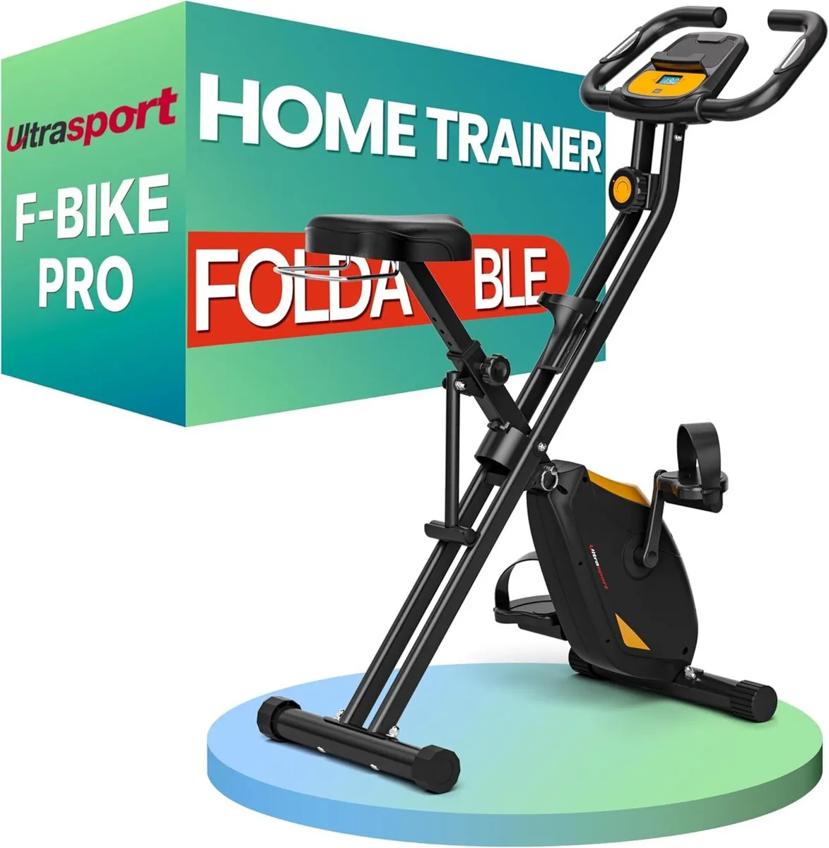 F-Bike Pro Folding Exercise Bike 331 Lbs Capacity - Image 1