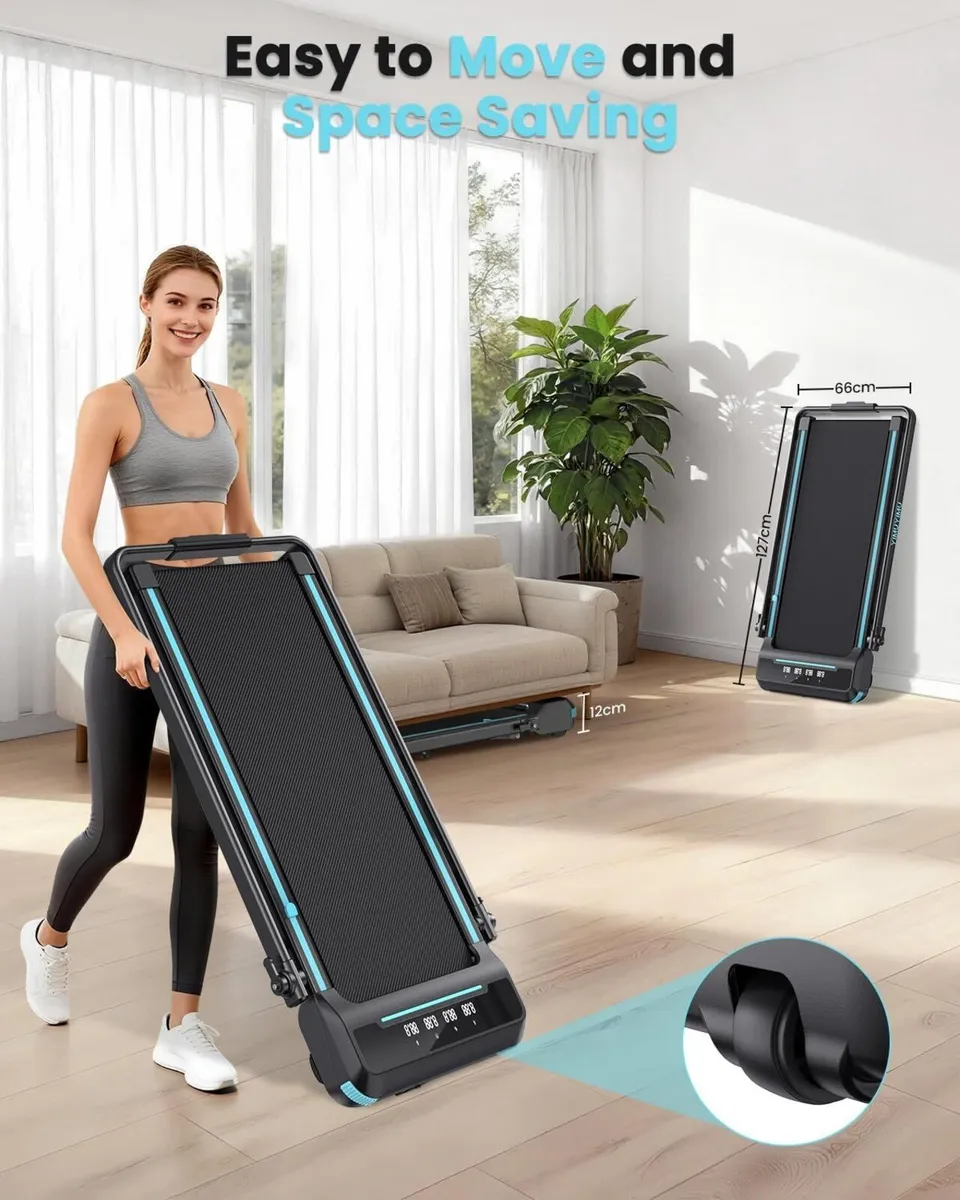 Treadmill for Home Foldable 12km H Folding - Image 4
