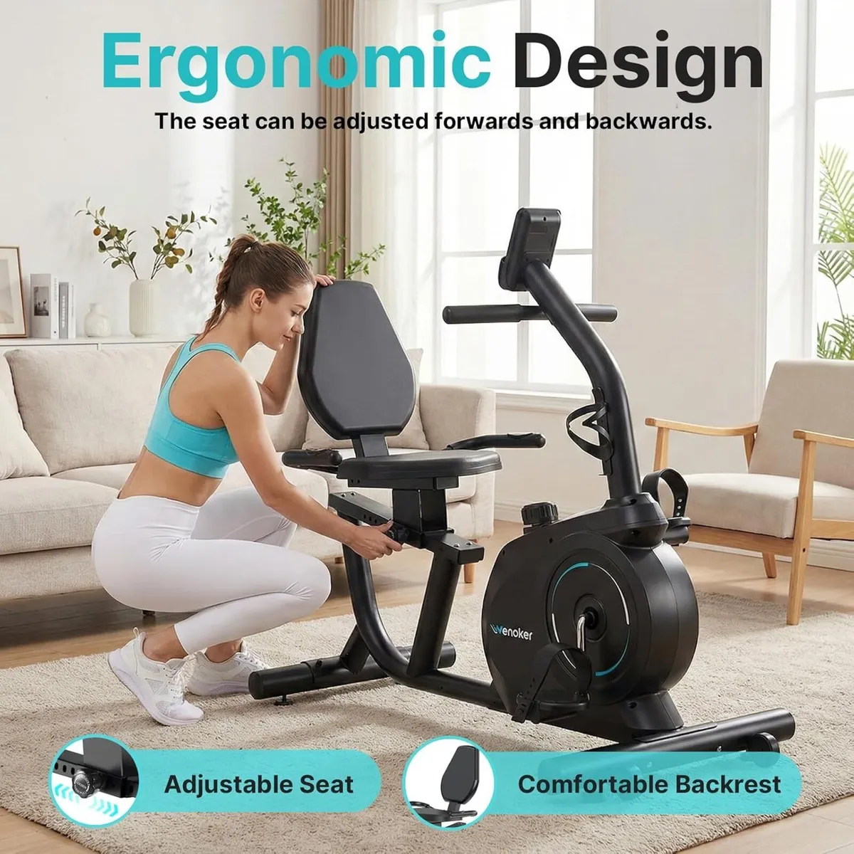 Exercise Bike for Home Use 16-Level Magnetic - Image 2