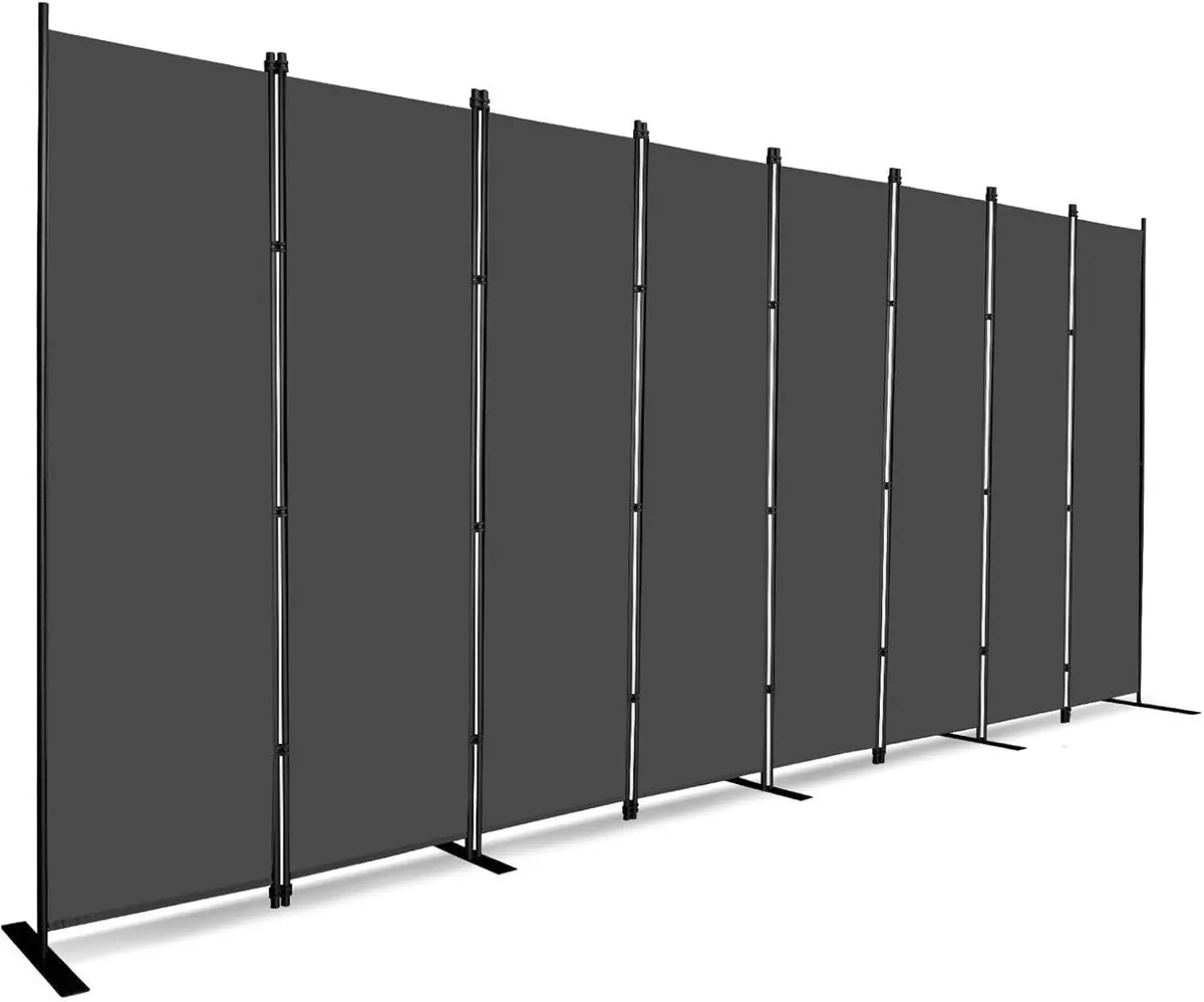 8-Panel Indoor Room Divider Folding Privacy - Image 1