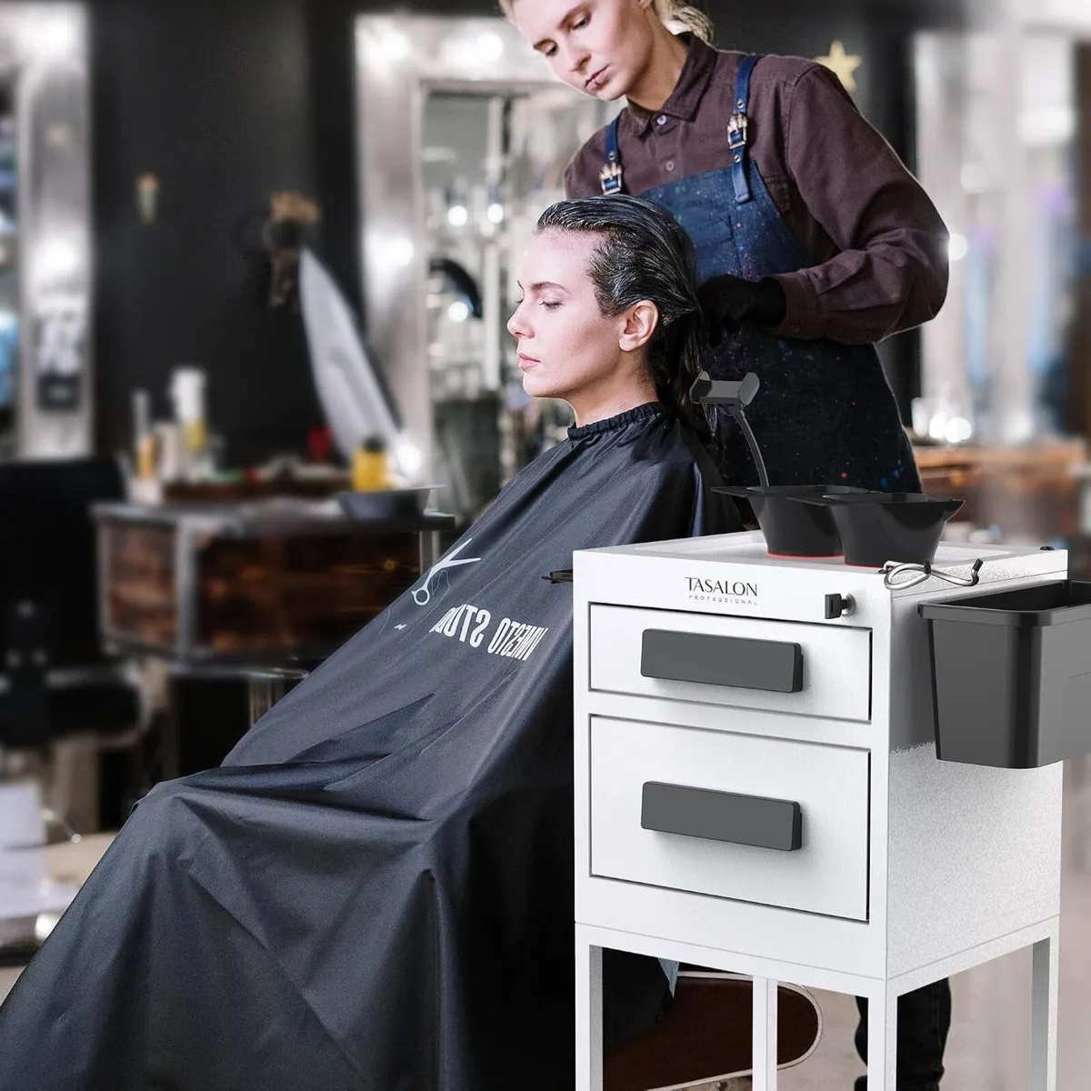 Trolley Cart with Wheels Hairdressing - Image 2