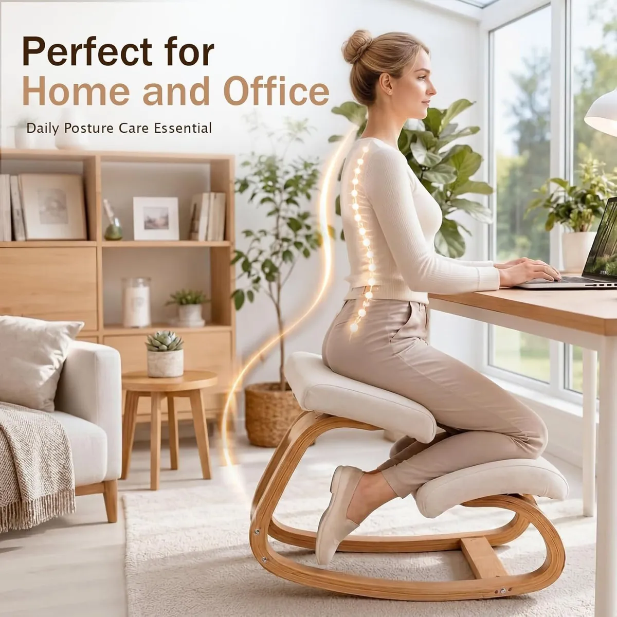 Ergonomic Kneeling Chair 250lb - Image 3