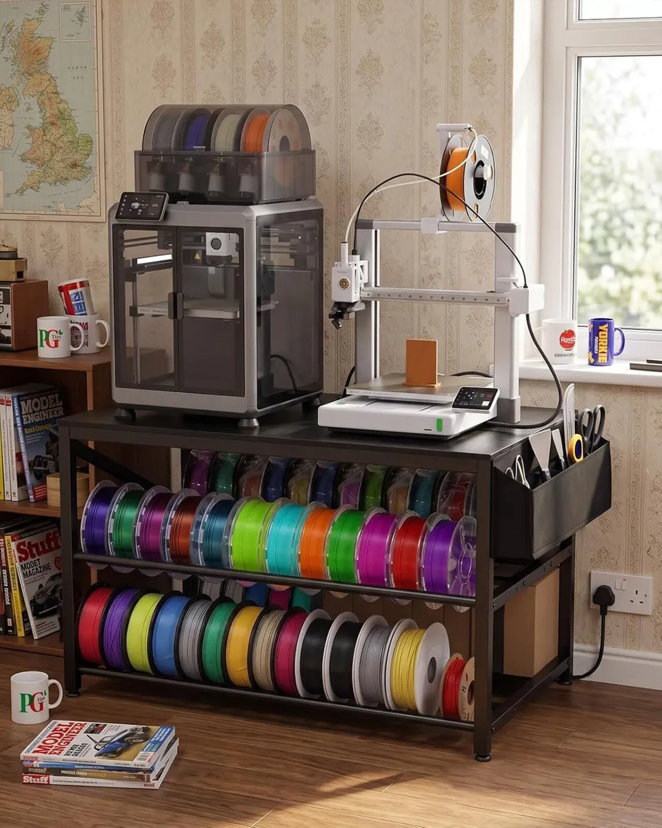 3d Printer Stand with Filaments Storage Table - Image 4