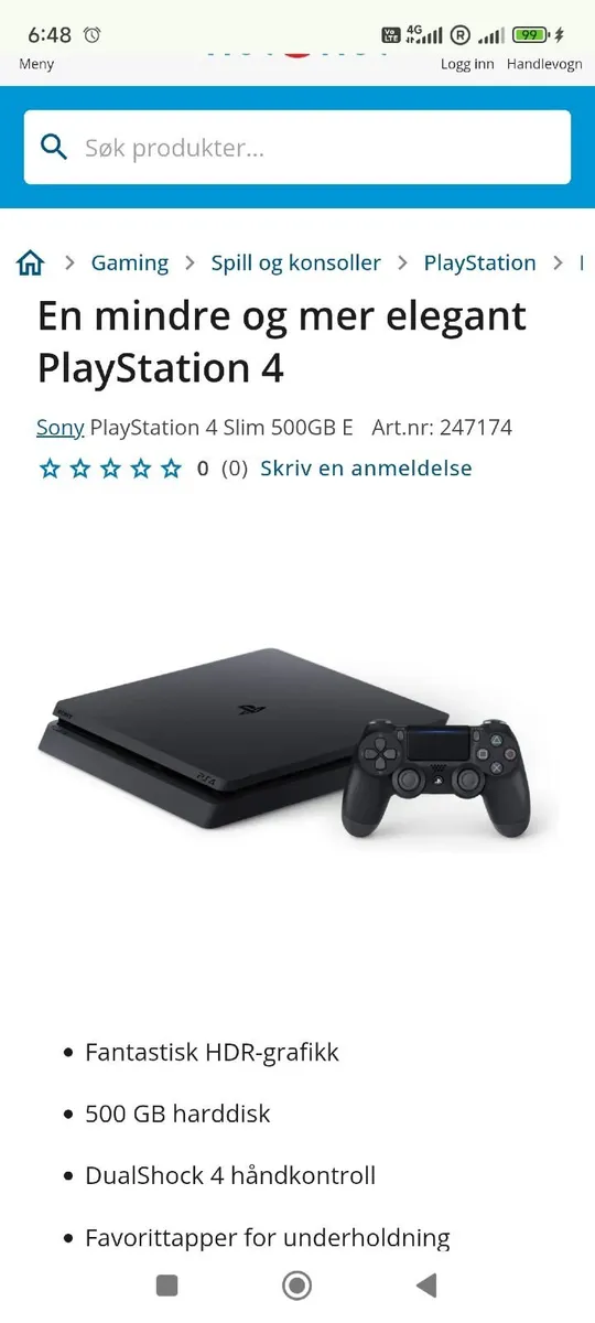 Ps4 slim 500gb - Image 1