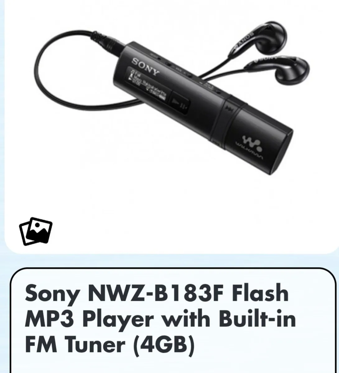 Sony MP3 Protable Music Player 4GB Walkm - Image 4