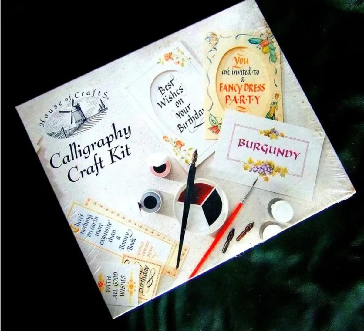 Brand New Sealed House of Crafts Calligraphy Kit - Image 2