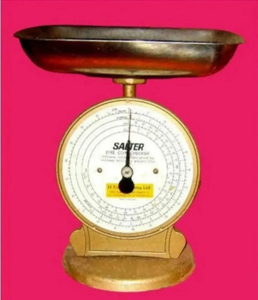 Vintage Salter Eire Coin Checker Scale – Rare - Image 1