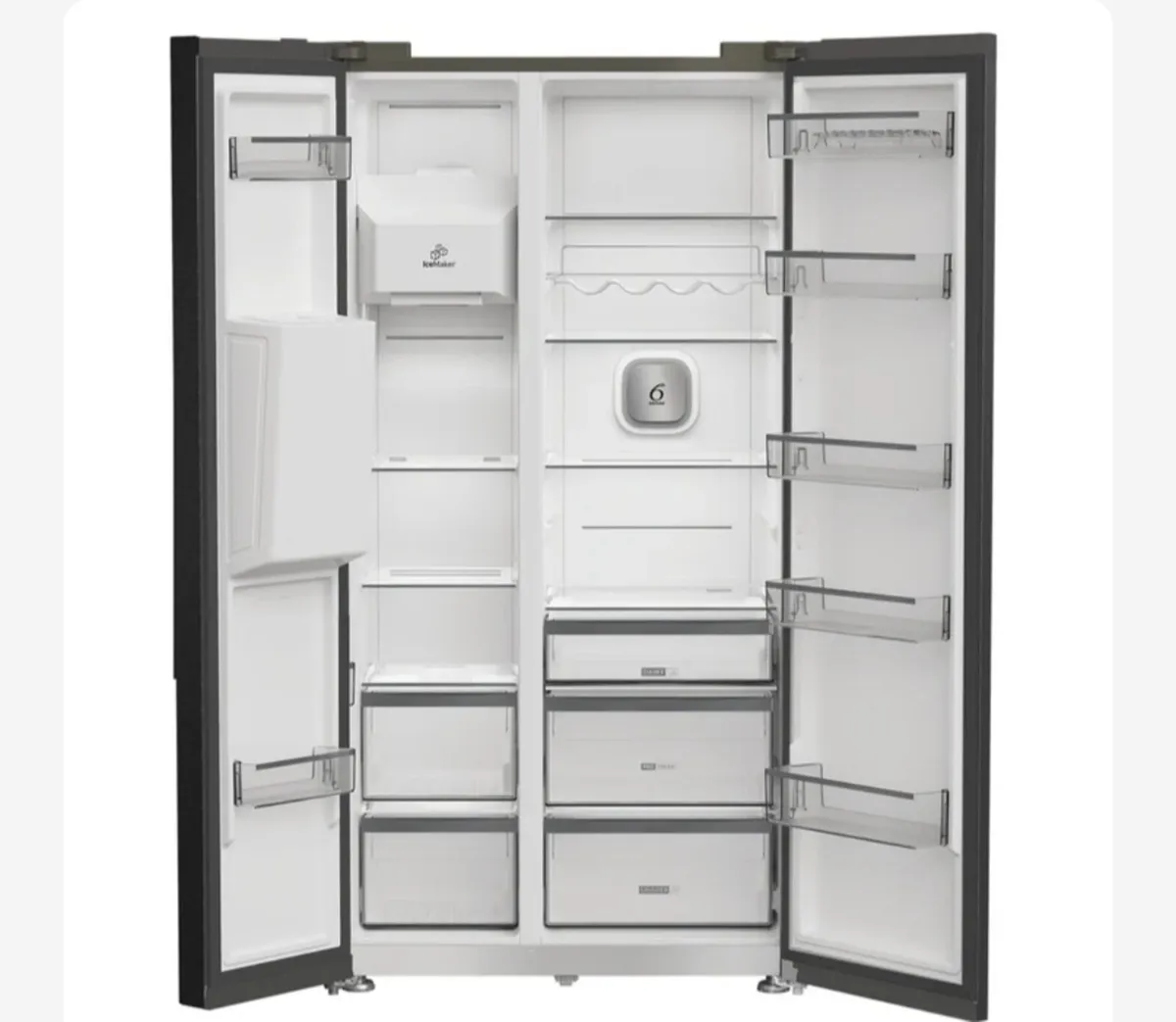 Whirlpool 2 Door Plumed Fridge / Freezer - Image 4