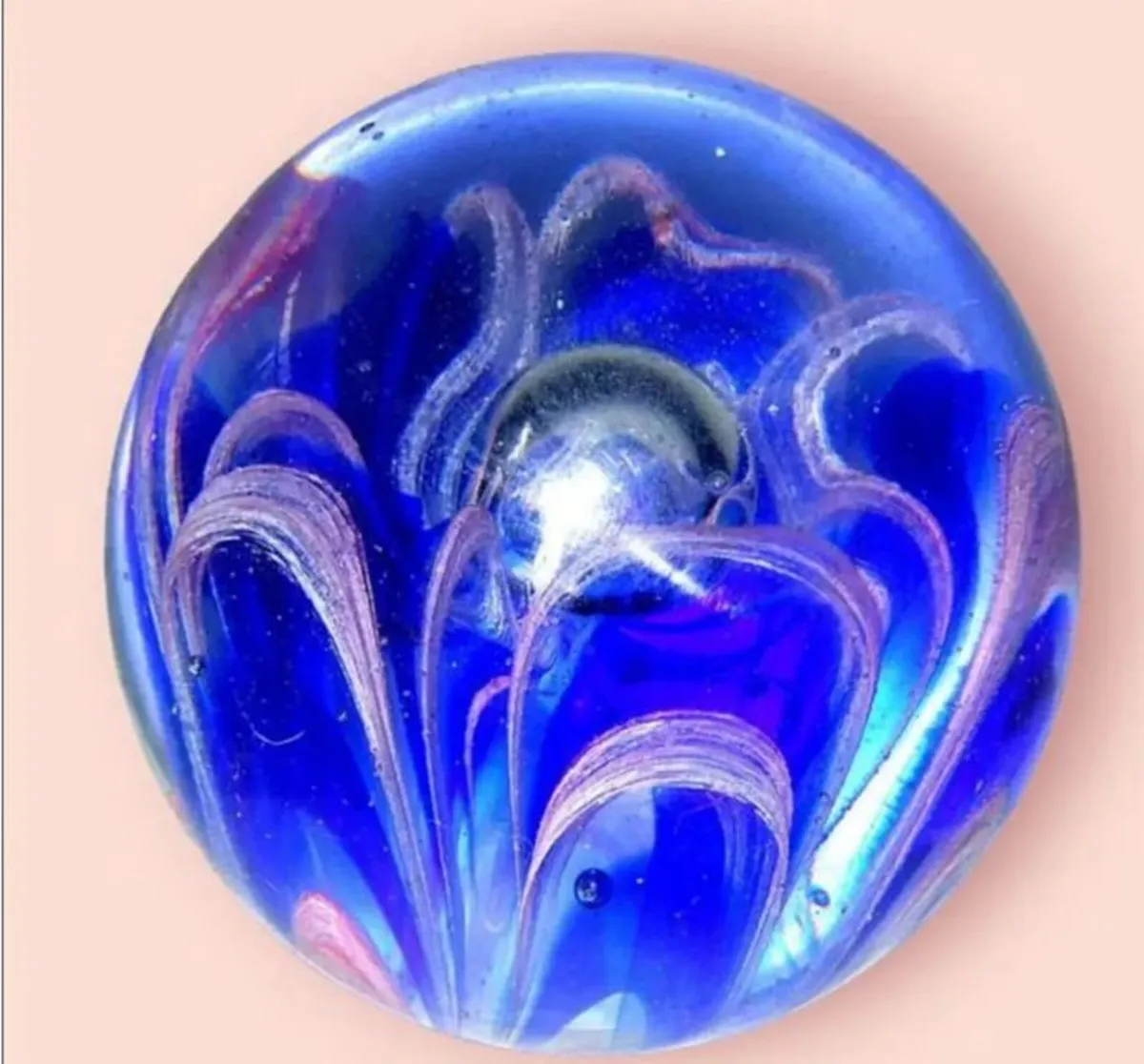Vintage Harrods Art Glass Paperweight - Image 2