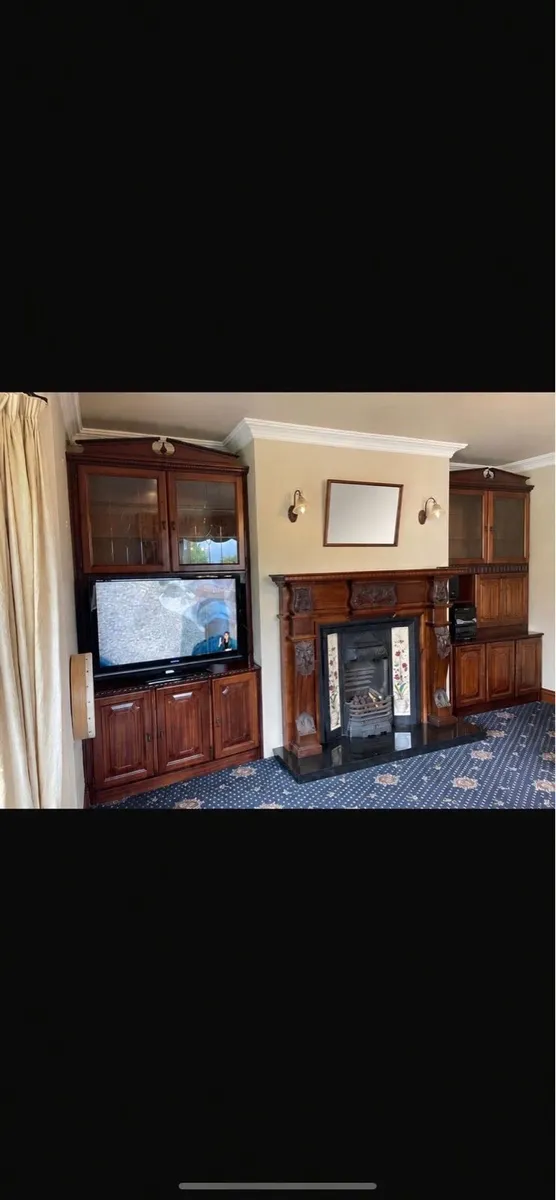 Built in units, couches, fireplace - Image 1