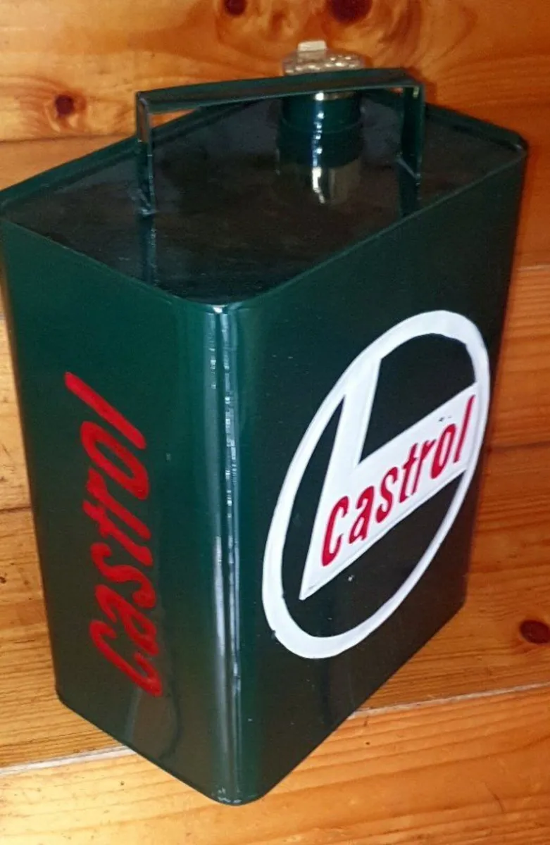 Vintage Castrol Motor Oil Can - Image 1