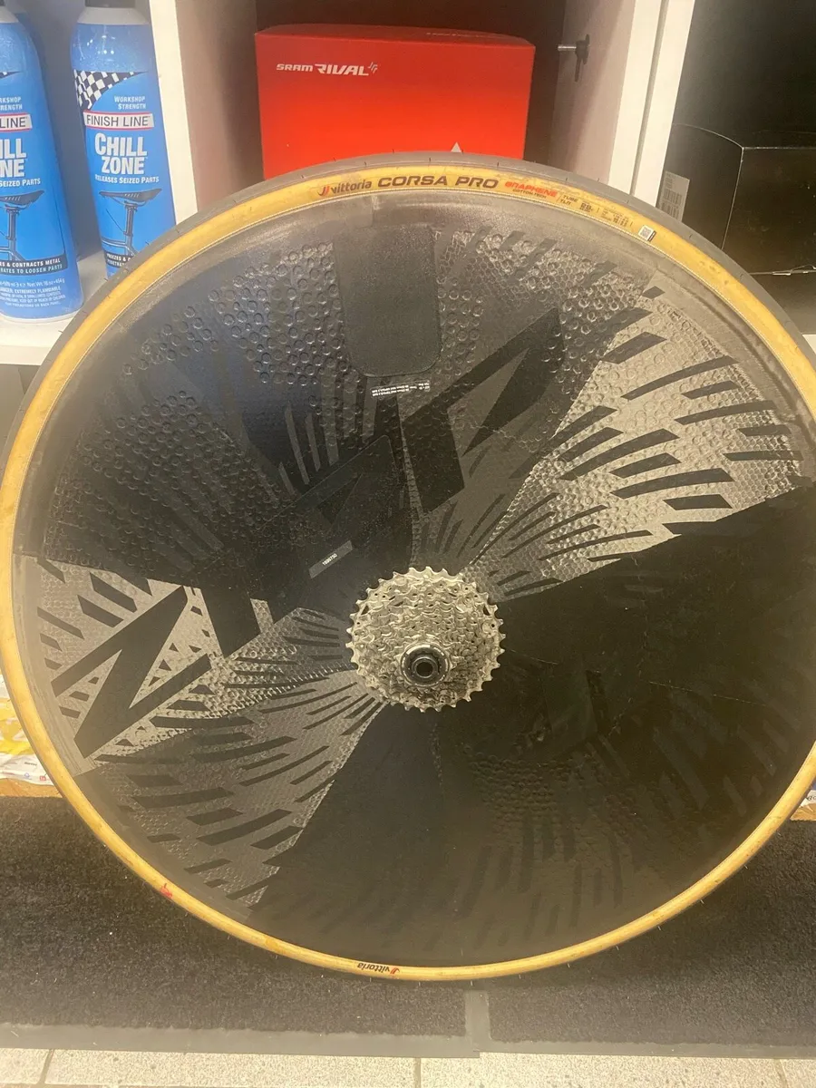 Zipp Sub 9  + Shimano 45 TLF Carbon Wheelset - Image 1