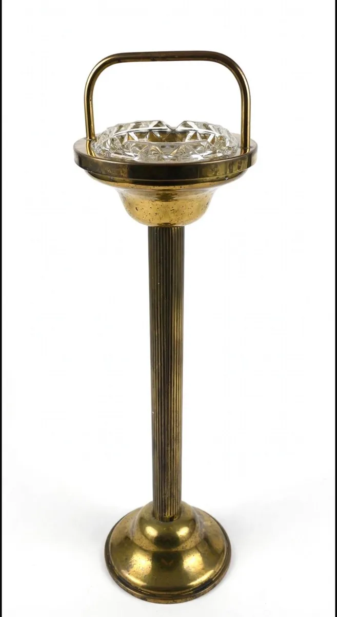Vintage brass ashtray 1960s