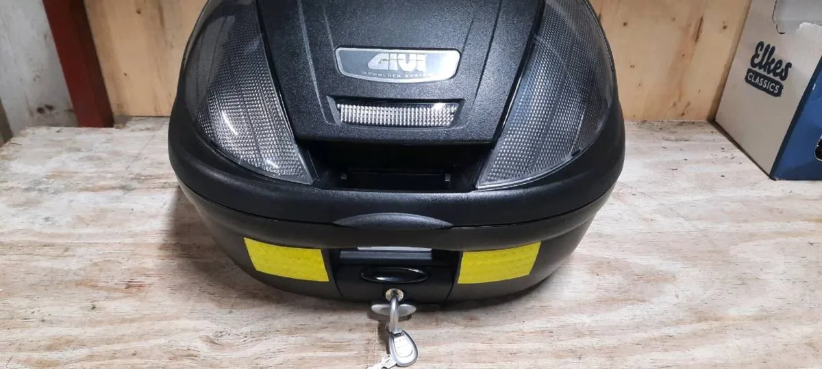 Givi 45lttop box and 65lt adventure style top box - Image 1