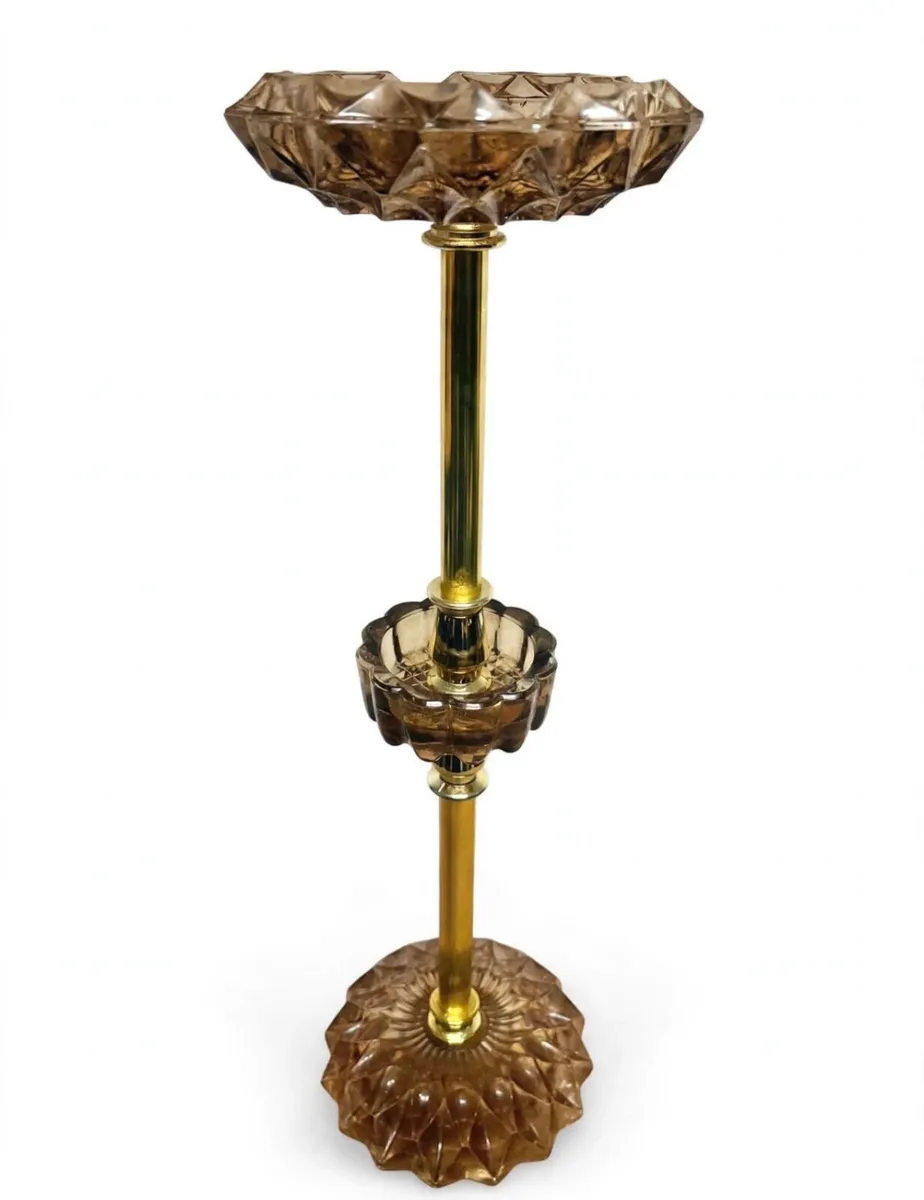 Vintage pedestal ashtray