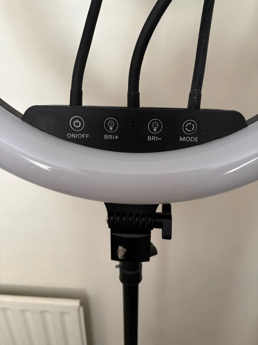 Ring Light with Tripod & Phone Holder - Image 2