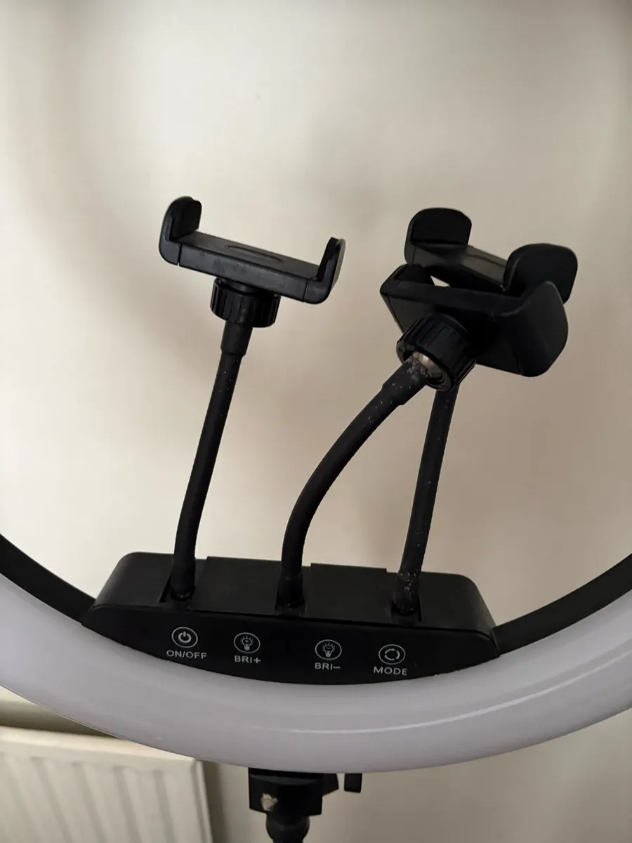 Ring Light with Tripod & Phone Holder - Image 3
