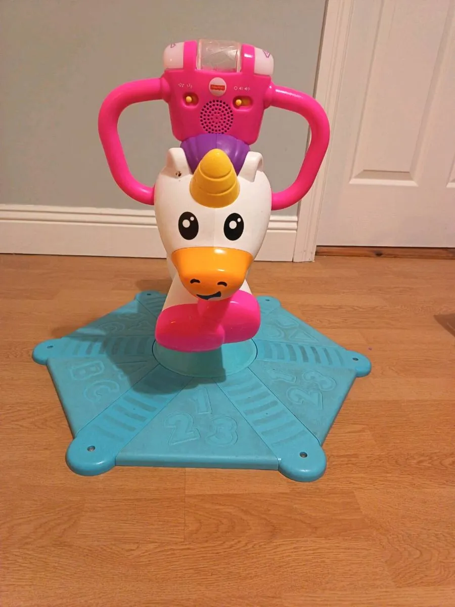 Fisher-Price Bounce & Spin Unicorn - Image 2