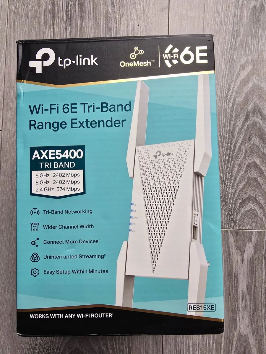 AXE5400 Mesh Wi-Fi 6E Range Extender - Image 1