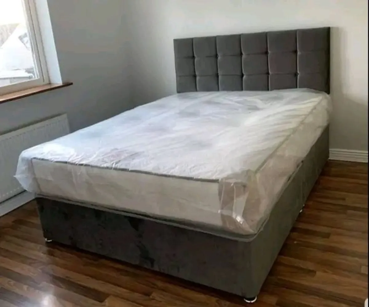 Luxury Divan Bed – Mattress Included – Fast Delive - Image 3