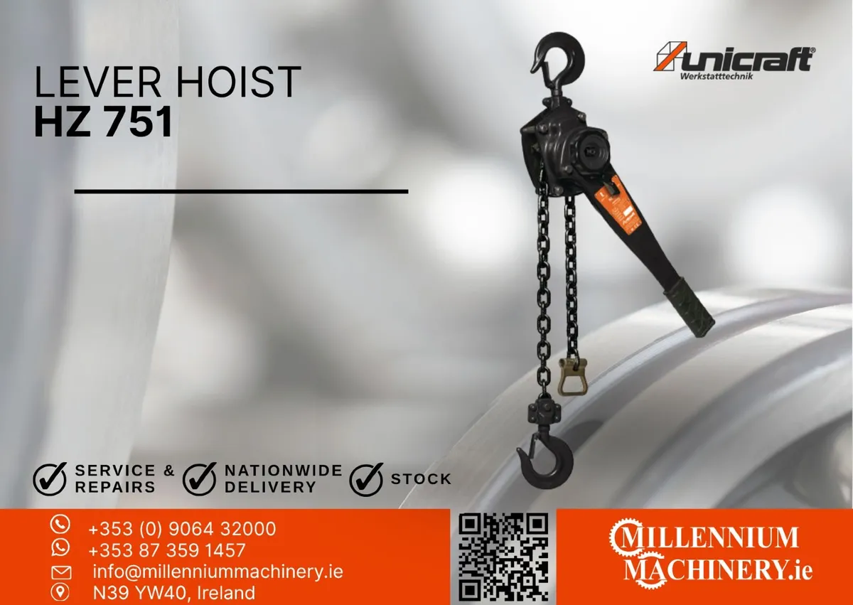 Unicraft Lever Hoist HZ 751 - Image 1