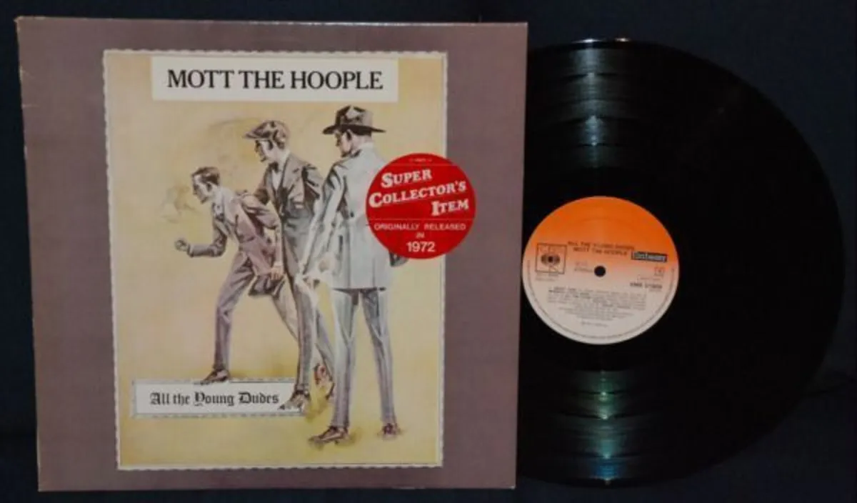 Mott The Hoople - All The Young Dudes LP Vinyl - Image 1