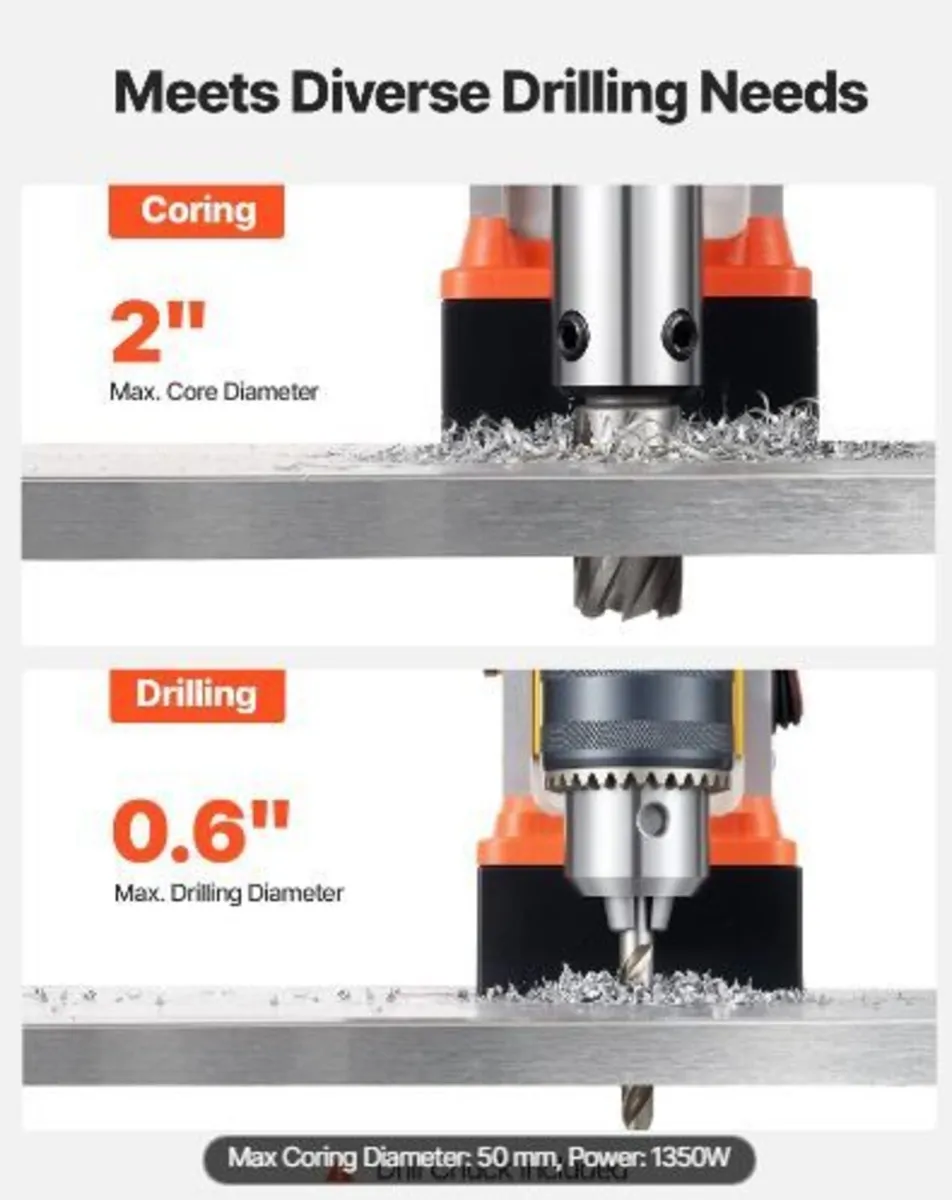 Magnetic Drill Press, 1350 W, 50 mm - Image 4