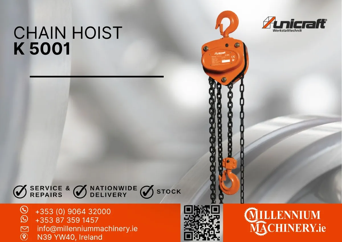 Unicraft Chain hoist K 5001 - Image 1