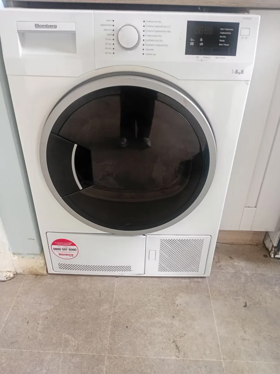 Bloomberg 8kg condenser dryer - Image 3