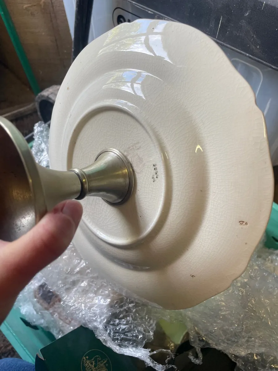 Antique cake stand - Image 2
