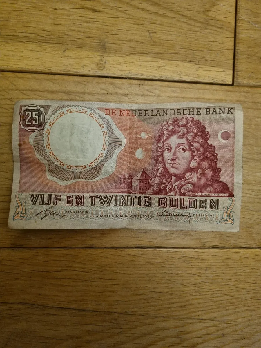 Dutch Bank Note 1955 - Image 1