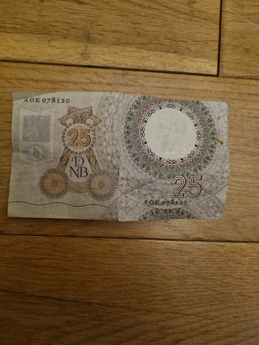 Dutch Bank Note 1955 - Image 2