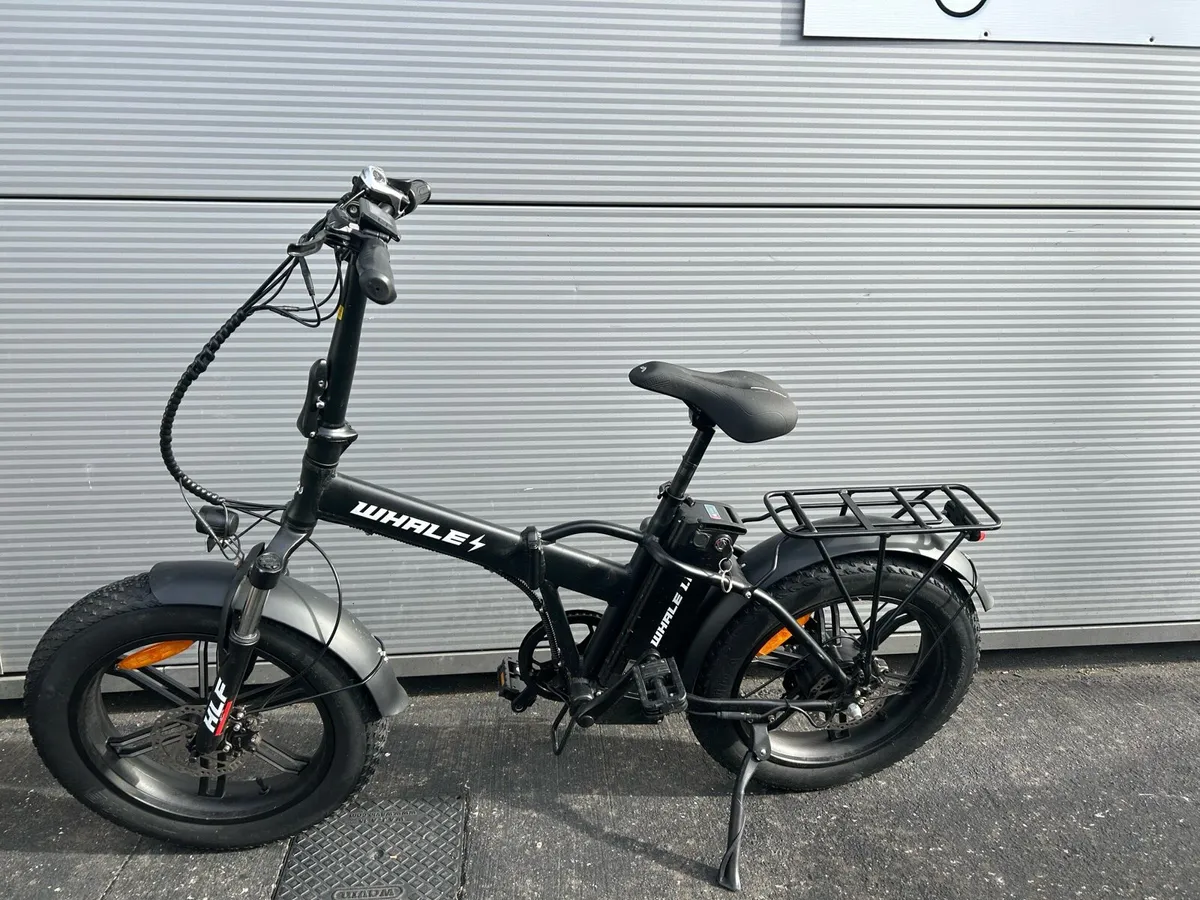 Whale 3.0 folding e bike 500w 48v 12.5ah - Image 4