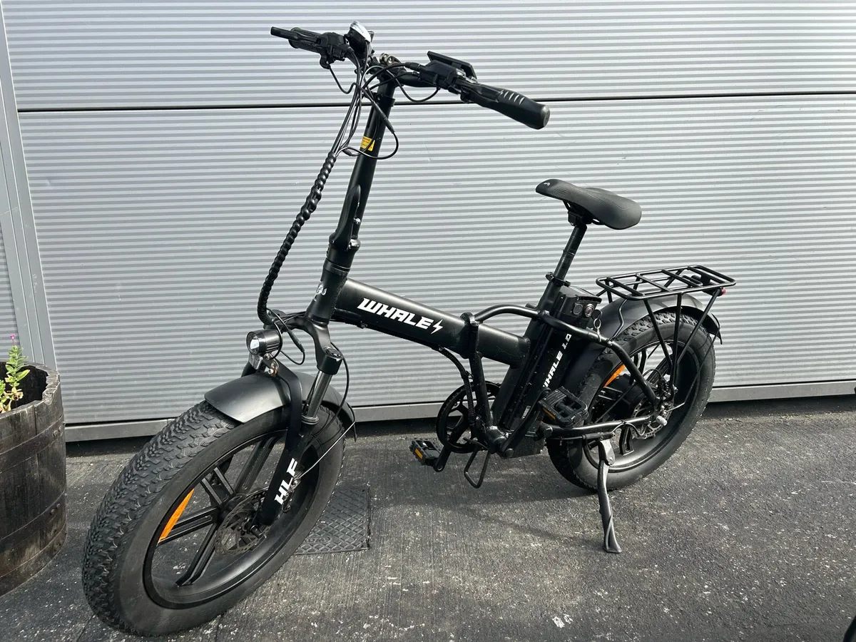 Whale 3.0 folding e bike 500w 48v 12.5ah - Image 1