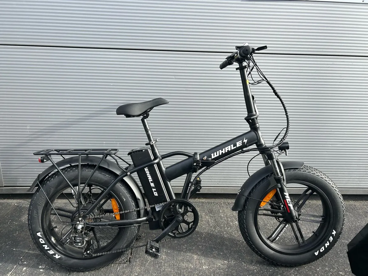 Whale 3.0 folding e bike 500w 48v 12.5ah - Image 2