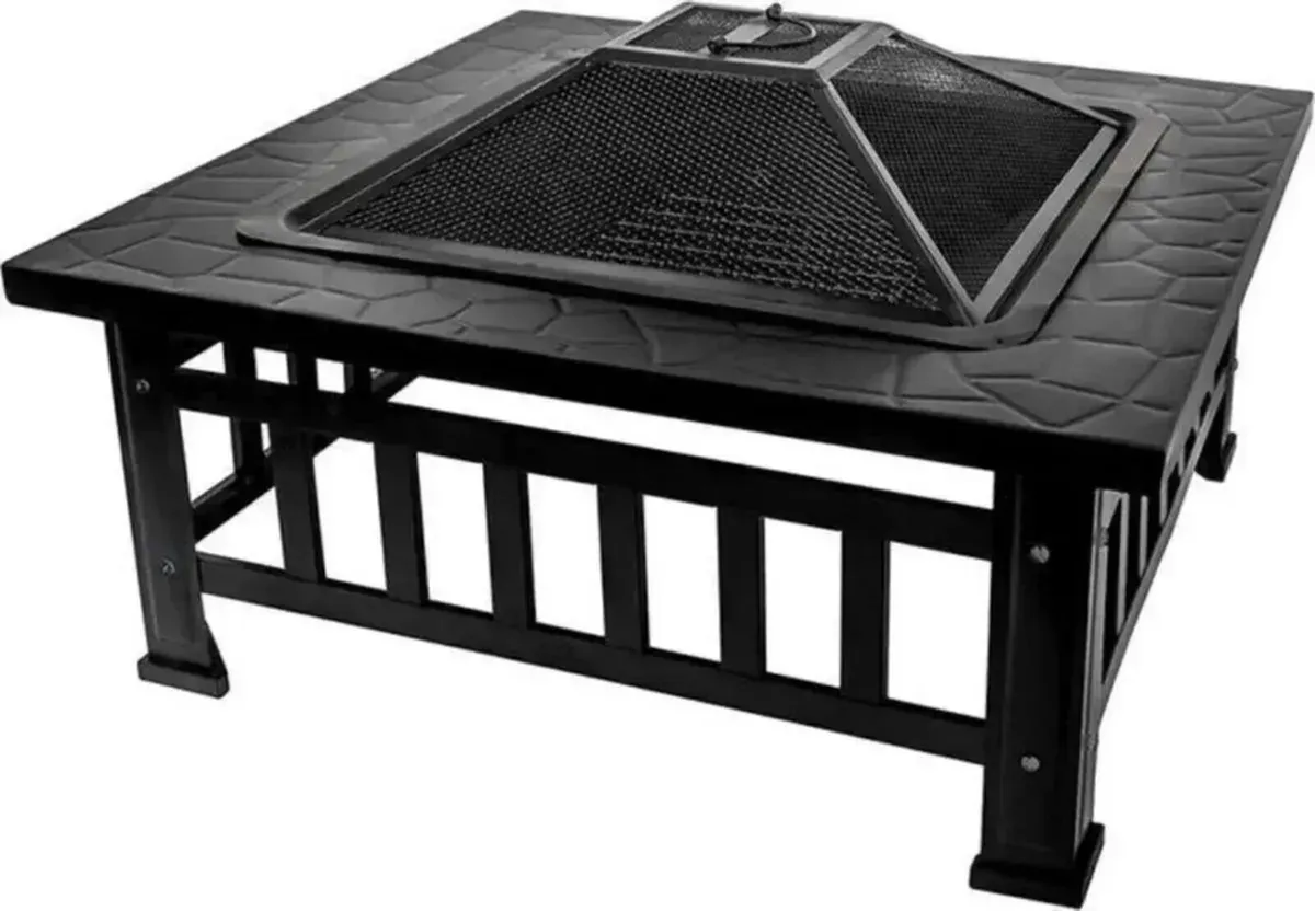 Patio Fire Pit Outdoor Metal Fire Bowl - Image 1