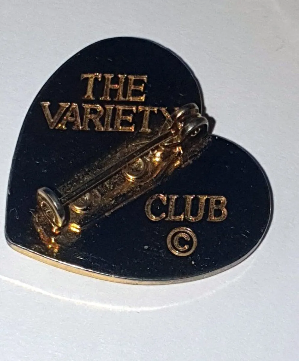 Pristine Vintage Variety Club "Dove & Heart"Brooch - Image 3