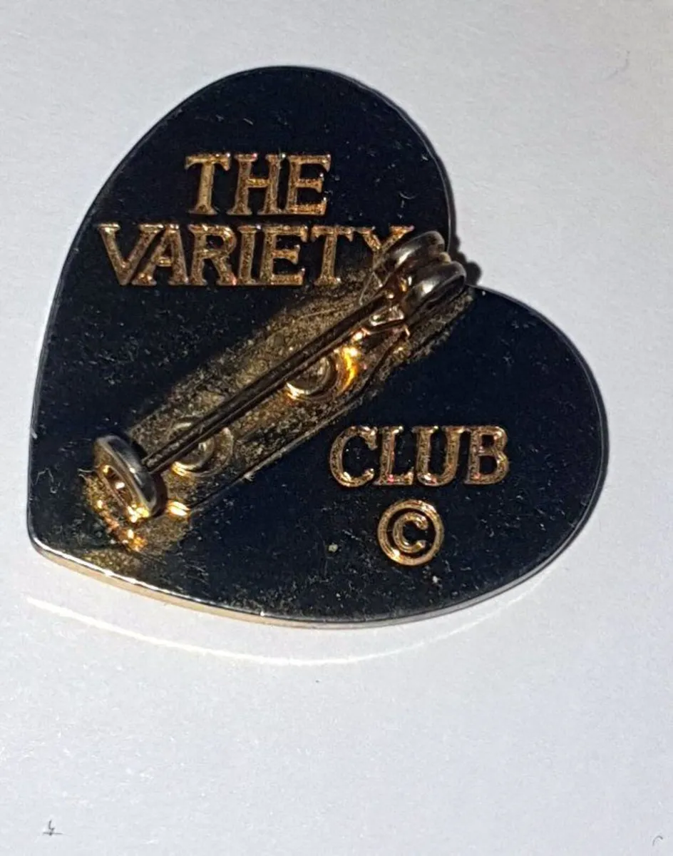 Pristine Vintage Variety Club "Dove & Heart"Brooch - Image 4