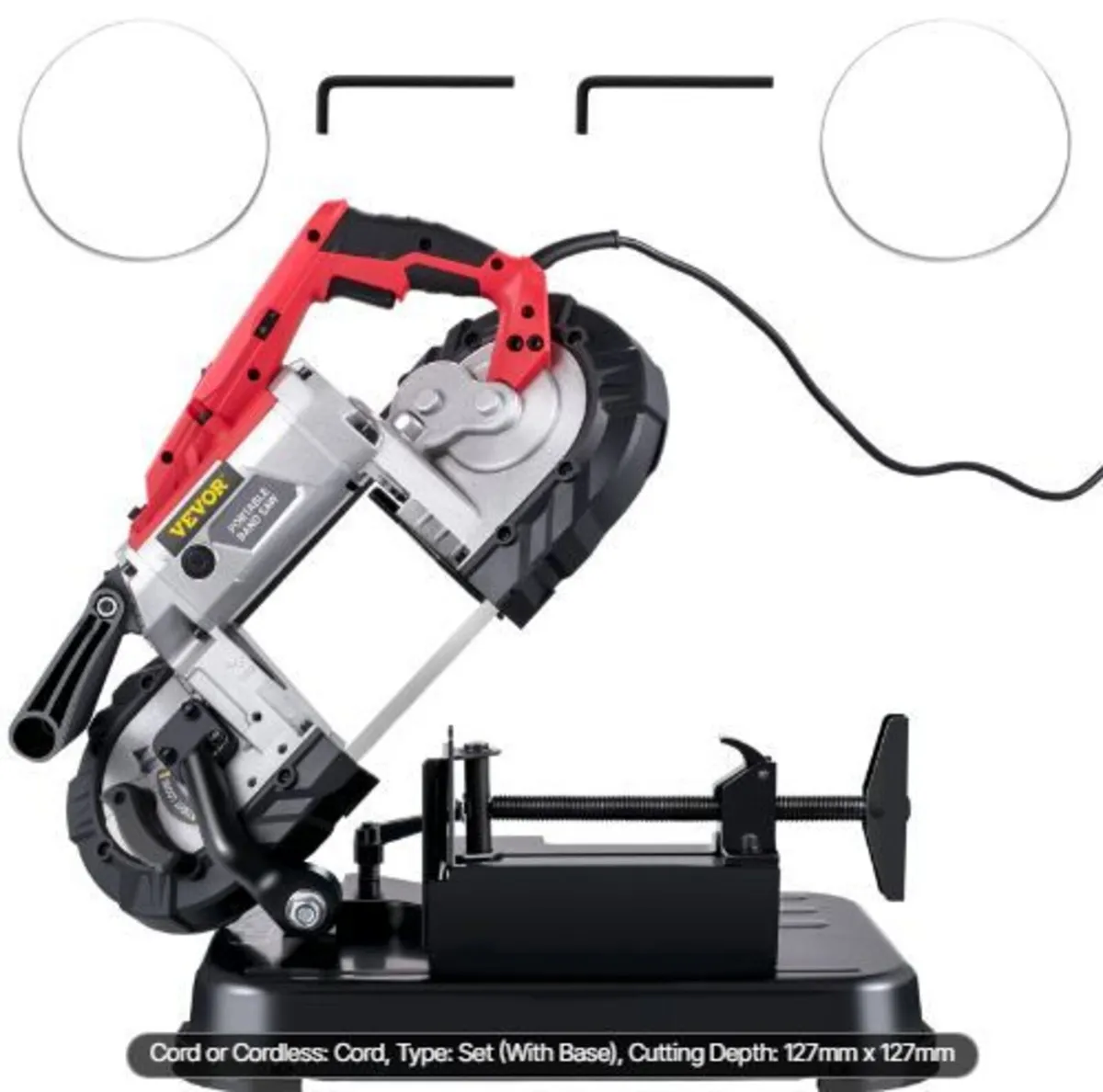 Portable Band Saw, 127 mm x 127 mm Cutting - Image 1