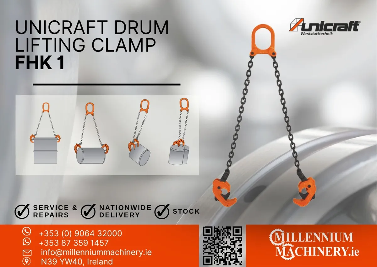 Unicraft Drum lifting clamp FHK 1 - Image 1