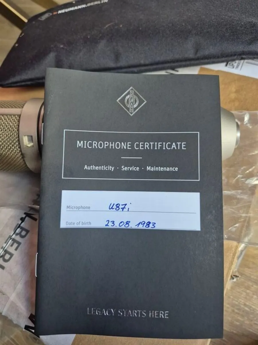NEUMANN U87i Microphone - Image 1