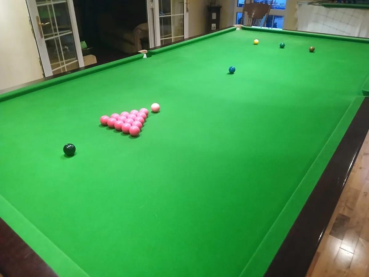 Snooker Table 12ft x 6ft - Image 2
