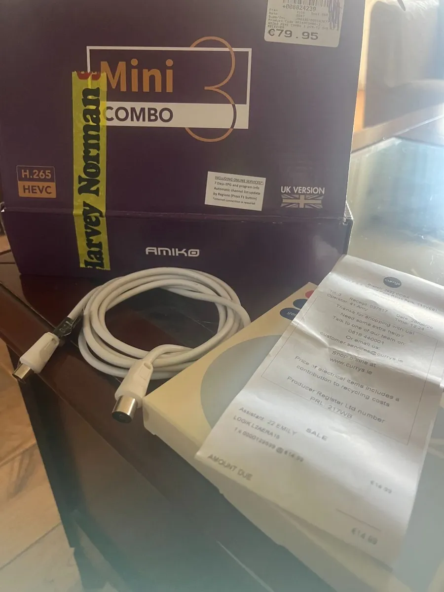 Amiko 3 Satellite/Cable/Terrestrial Receiver - Image 1