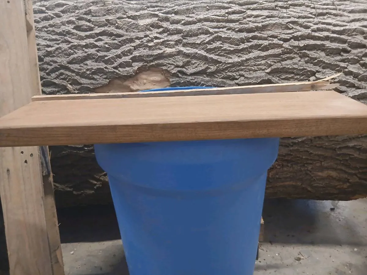 Mantle beams live edge straight  cut  pot belly - Image 3