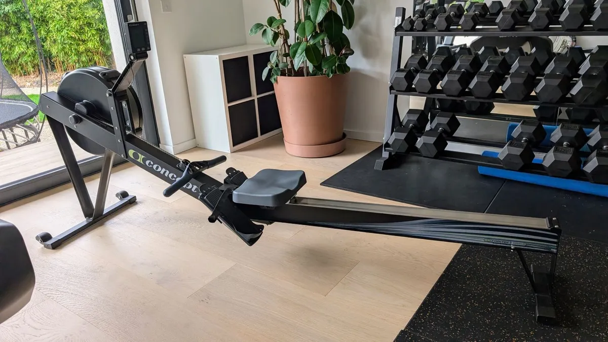 Concept 2 Rower Model D PM5, As New, 33% Off New - Image 1