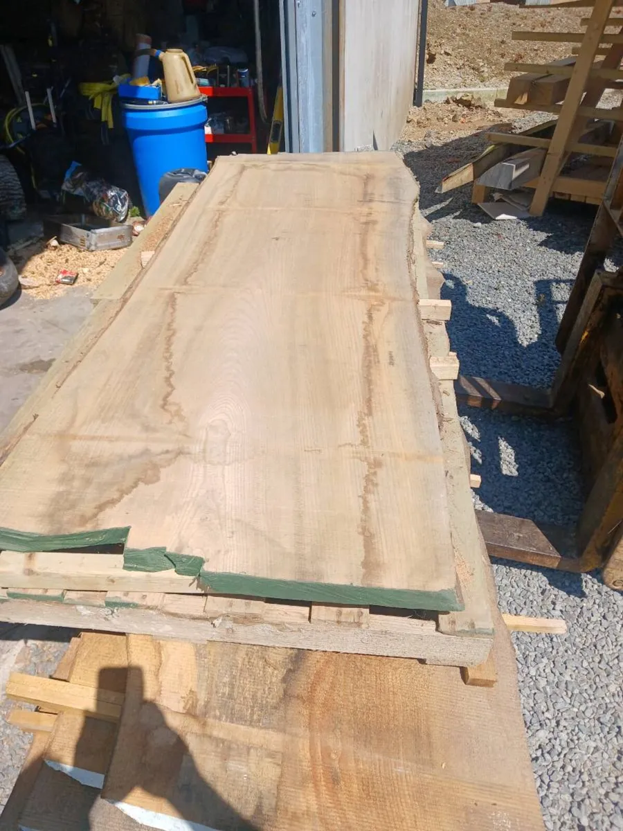 Live edge slabs table house kitchen - Image 3