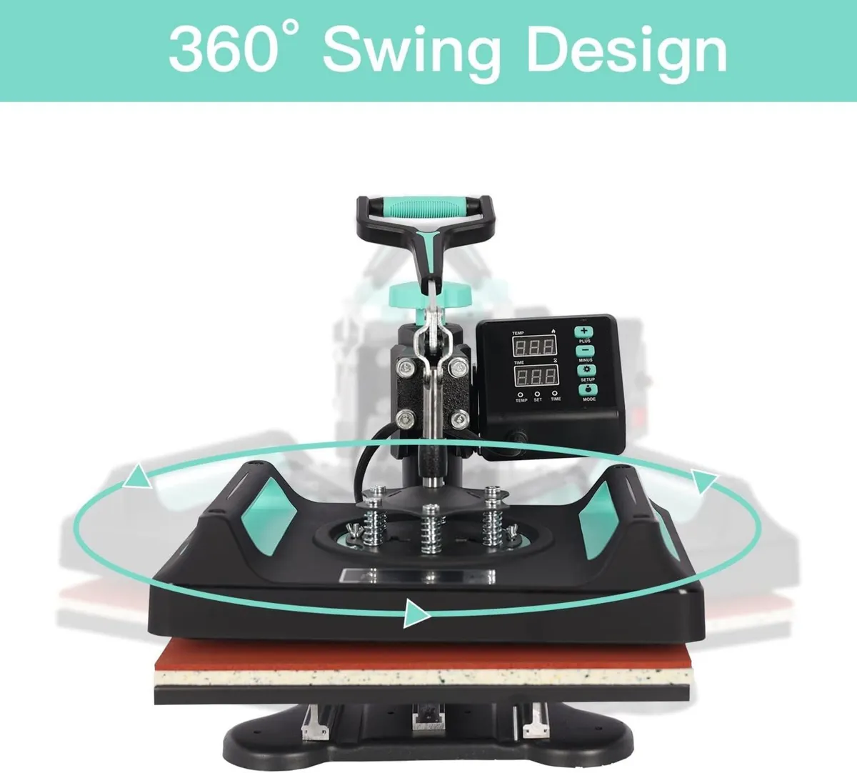 8-in-1 Multi-Function Heat Press Machine - Image 3