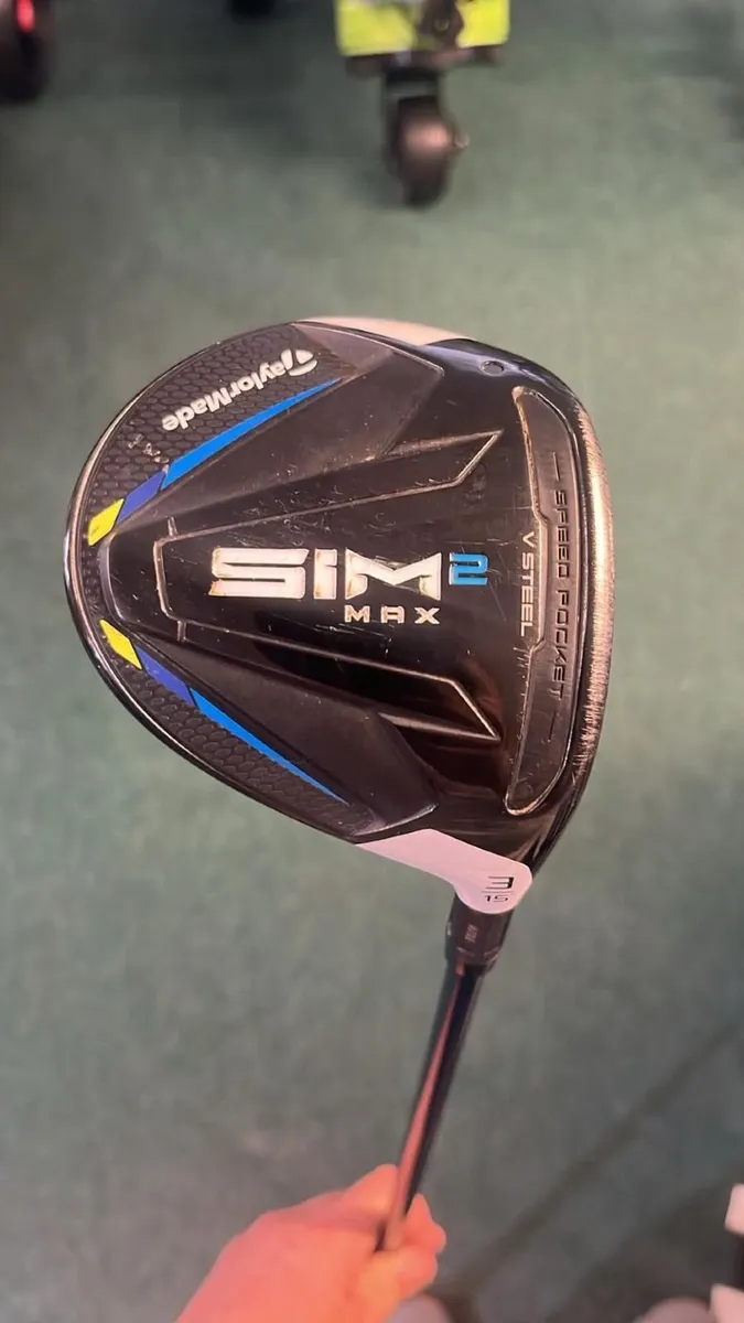 Taylormade Sim Max 2 3 wood Ventus Regular €145 - Image 1