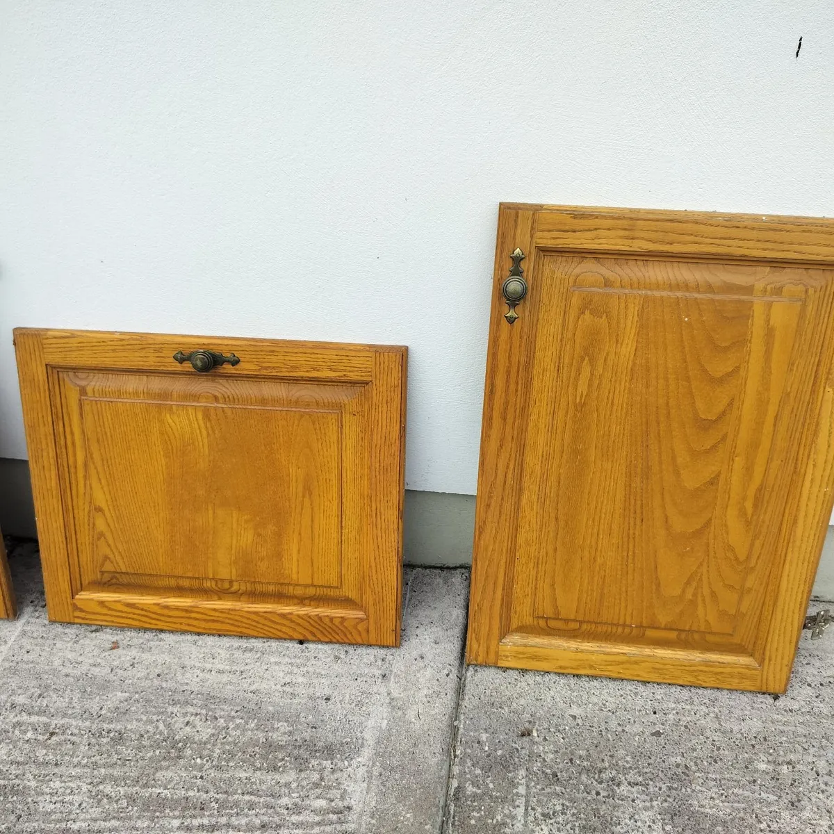 Solid oak wood doors - Image 1