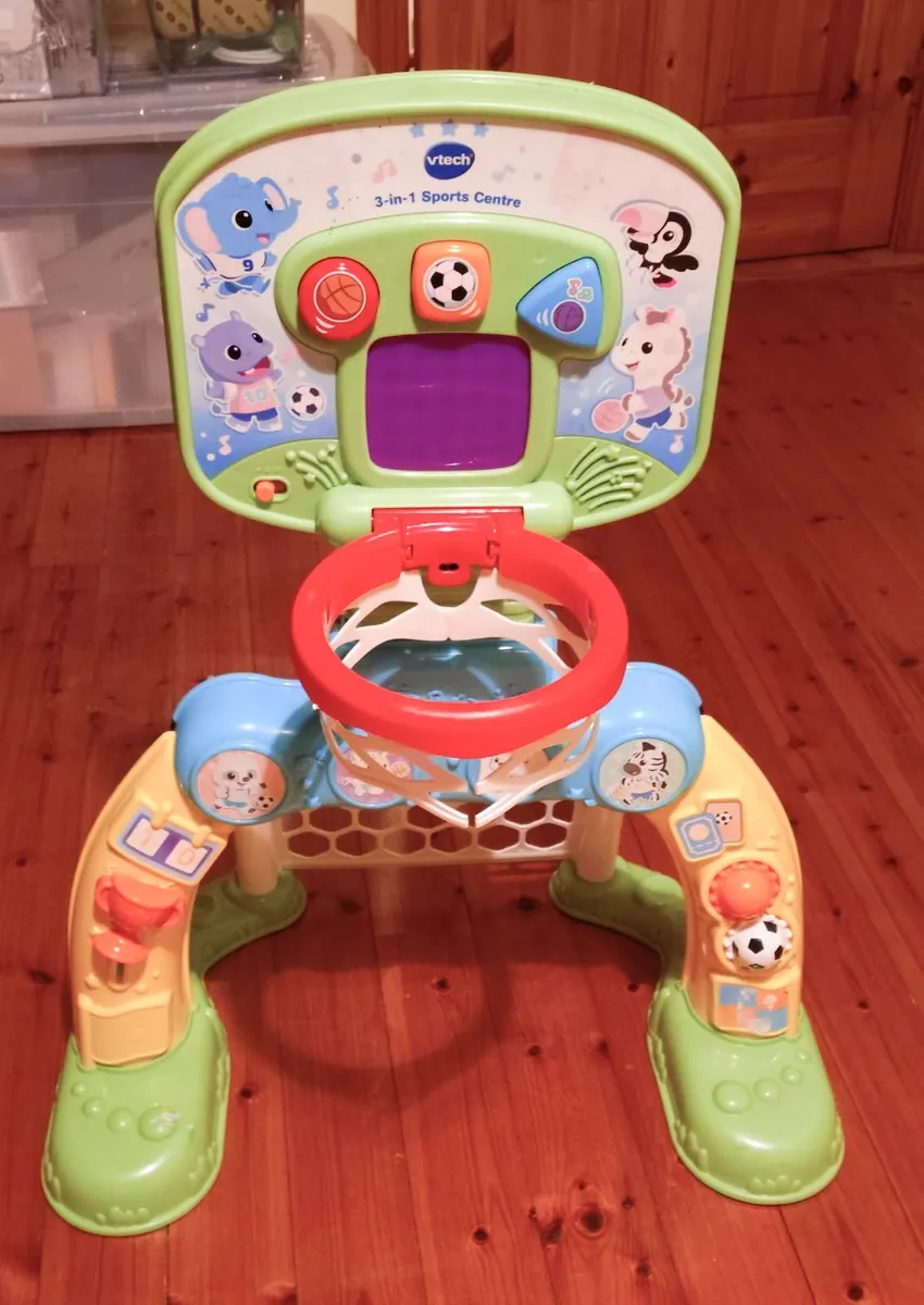 V-TECH BABY 3-IN-1 SPORTS CENTRE (USED). - Image 1